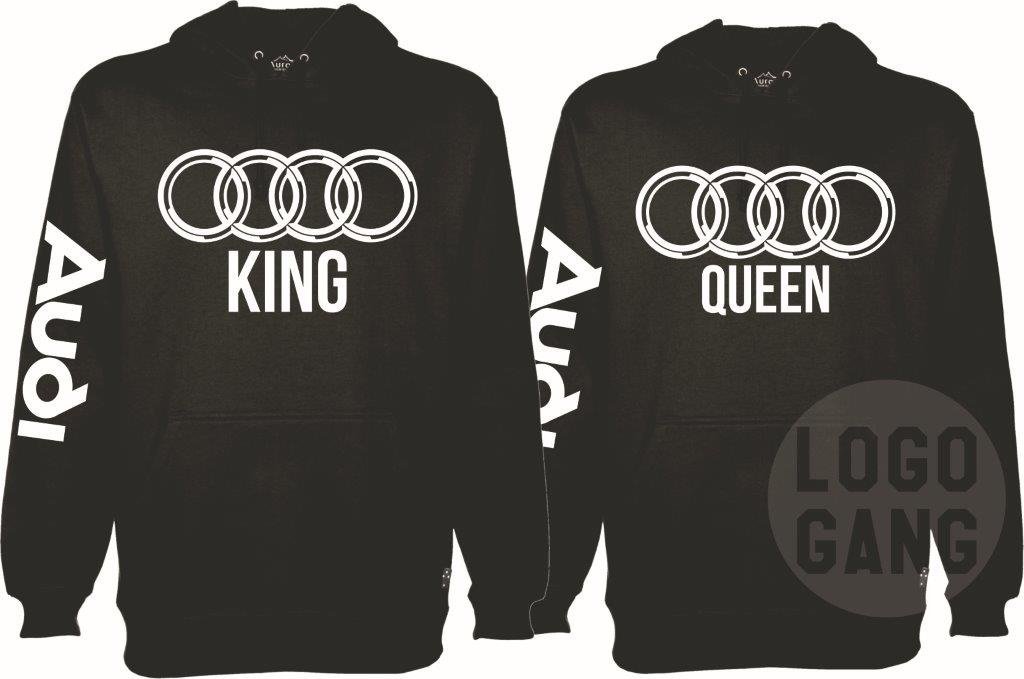 King Queen autofanų džemperiai poroms 