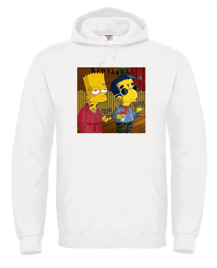 Bart Simpson su draugeliu džemperis