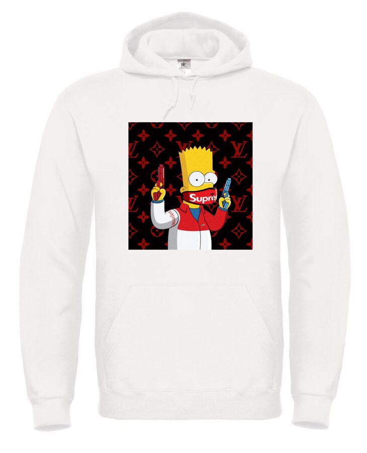 Bart Simpson ginkluotas džemperis