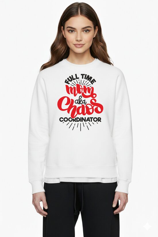 Full Time Mom aka Chaos Coordinator džemperis