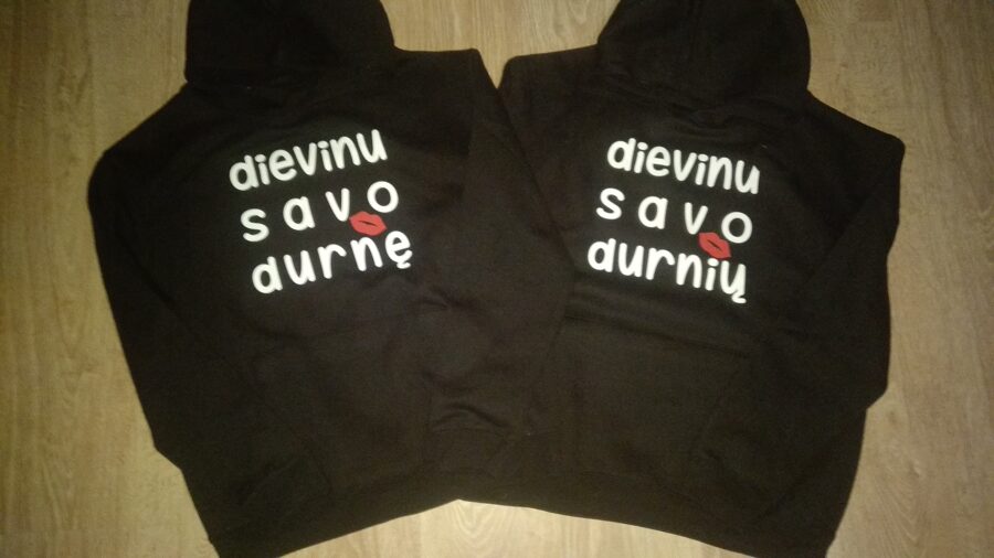 Dievinu Durnę Durnių džemperiai porai