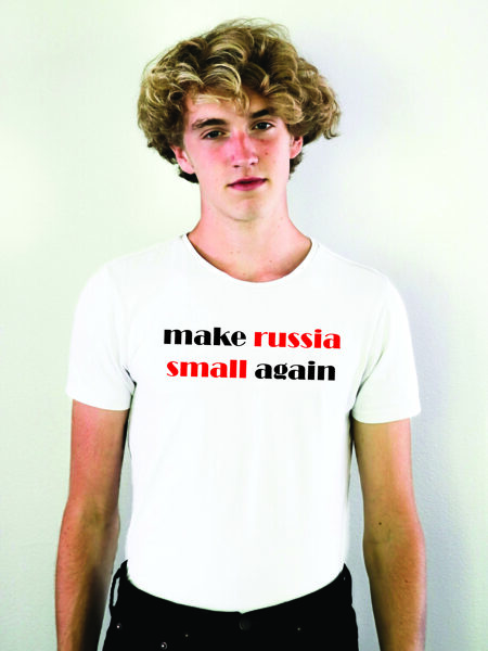 Make russia small again marškinėliai