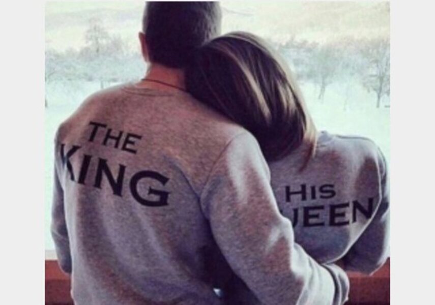 The King His Queen džemperiai porai draugams