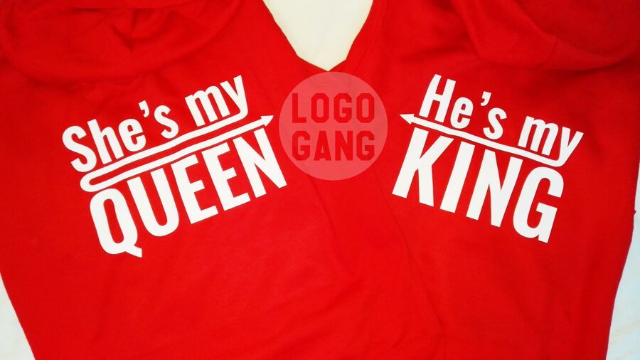 She's My Queen He's My King džemperiai porai draugams