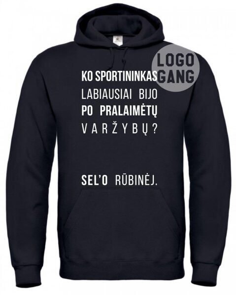 Ko Sportininkas labiausiai bijo? džemperis