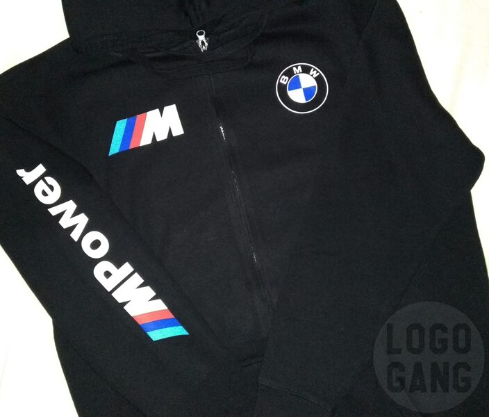 BMW M Power džemperis su užtrauktuku