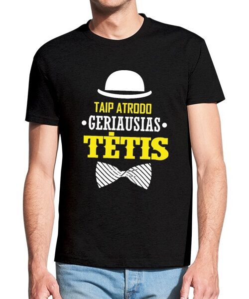 Taip atrodo geriausias tėtis marškinėliai